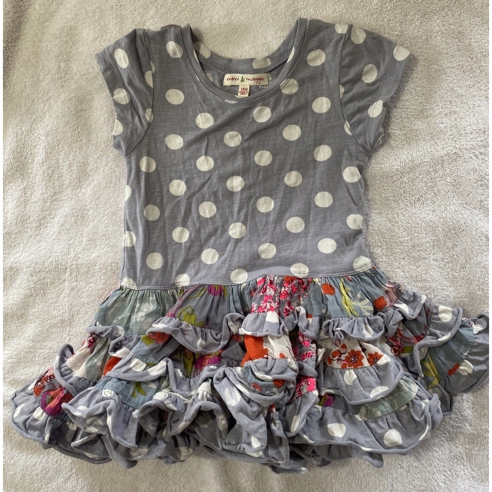 Mimi & Maggie Girls 18 Month Dress w/Layered Bottom